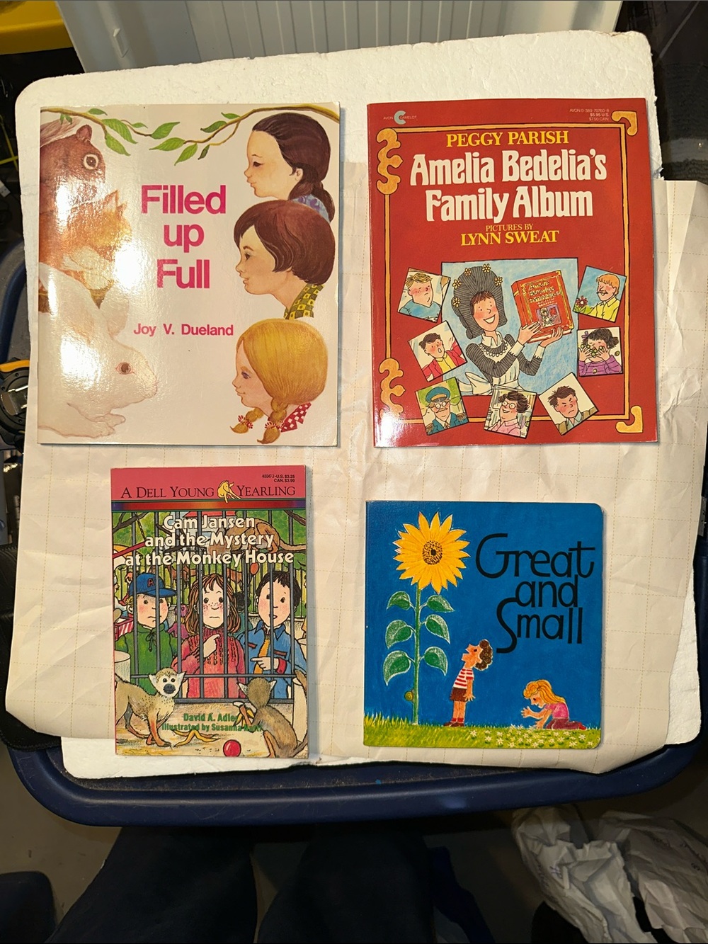 Four vintage kids books